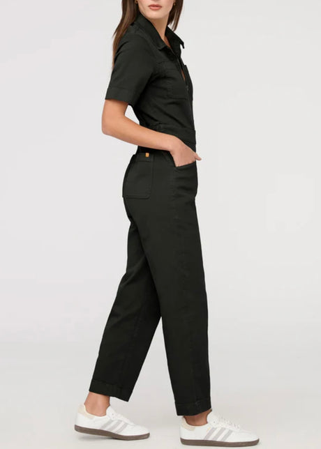 LuxTwill Boiler Suit in Evergreen