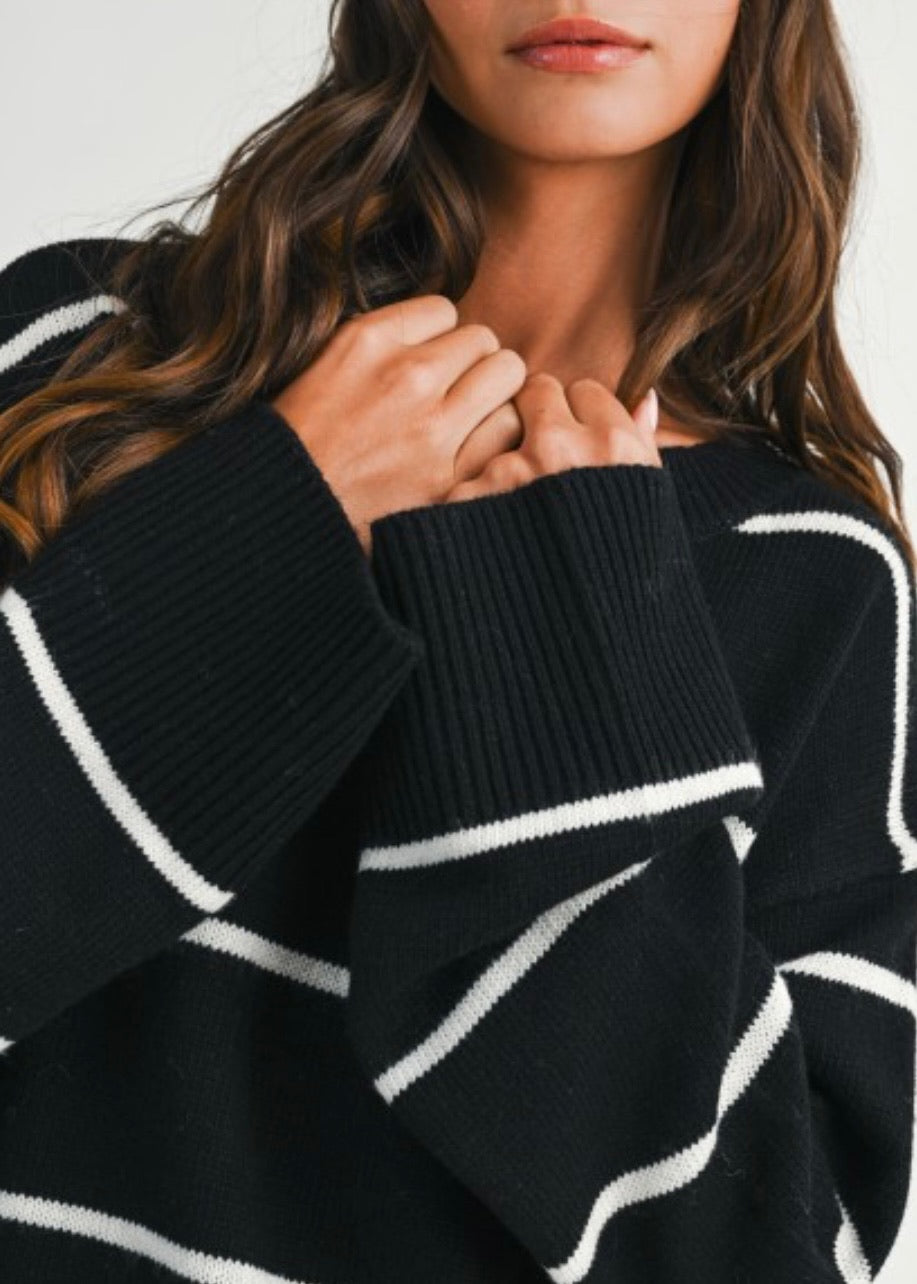 Julia Stripe Sweater