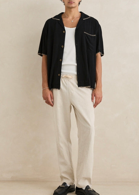 Relaxed Whip Stitch SS Shirt