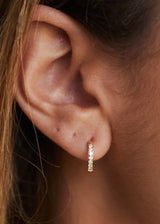 Tiny Gold Hoops