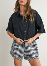 Johnny Cropped Jacket