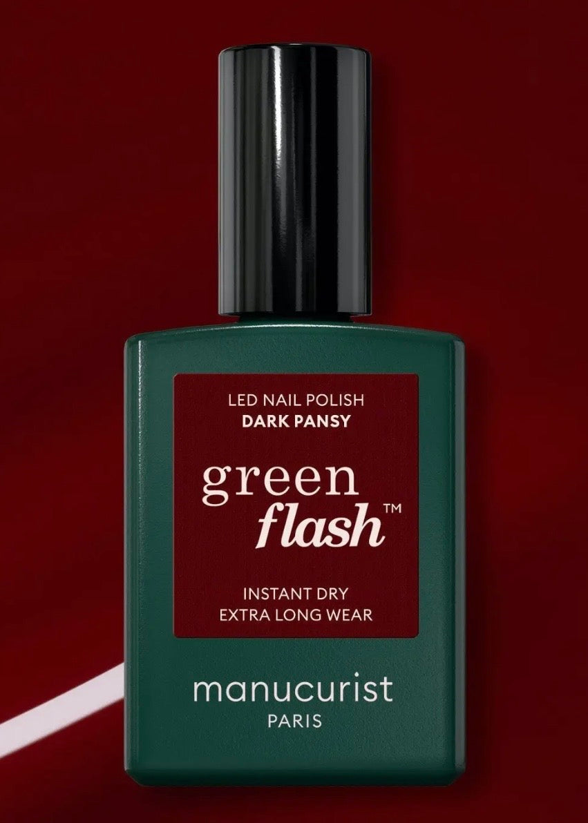 Green Flash™ Dark Pansy Nail Polish