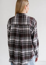 Oversized Plaid Button Up