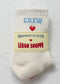 Embroidered Crew Socks
