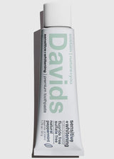 Davids Travel Size Toothpaste / Sensitive+Whitening