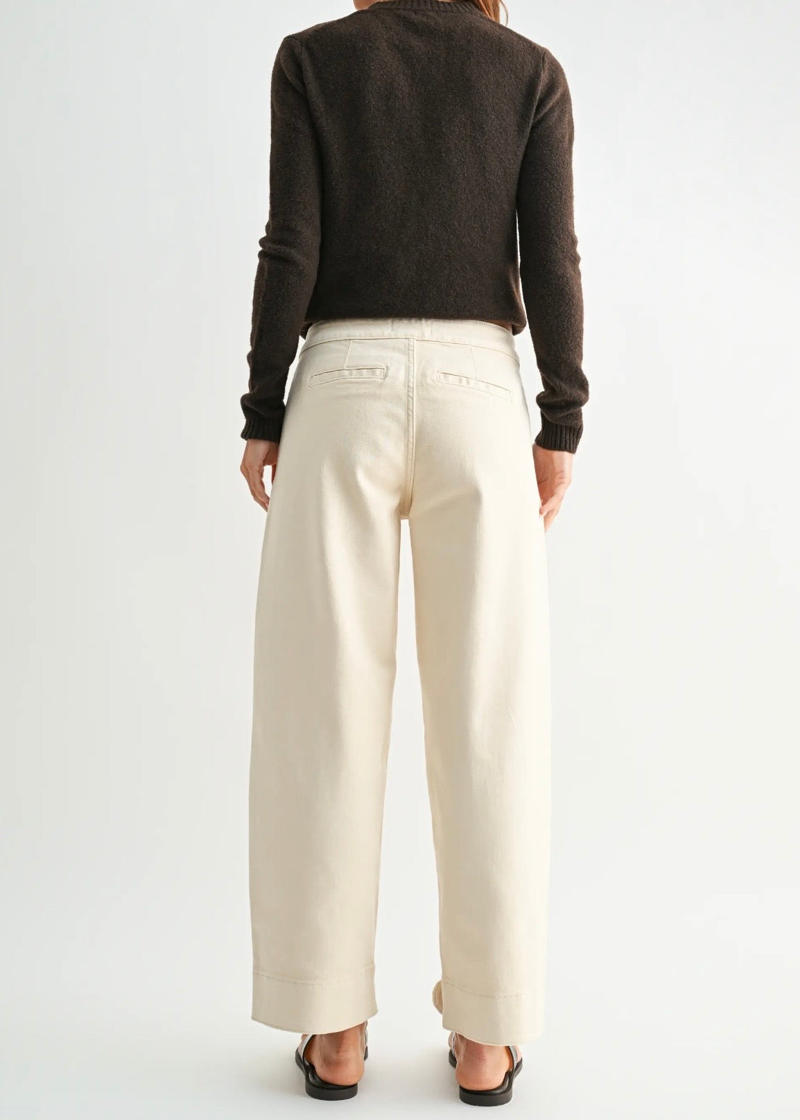 Double Button Hem Barrel