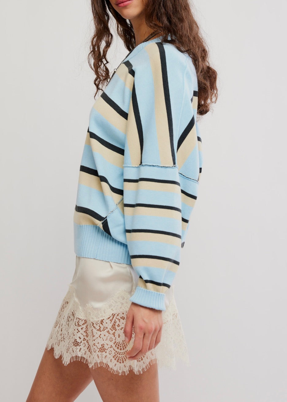 Striped Alma Pullover