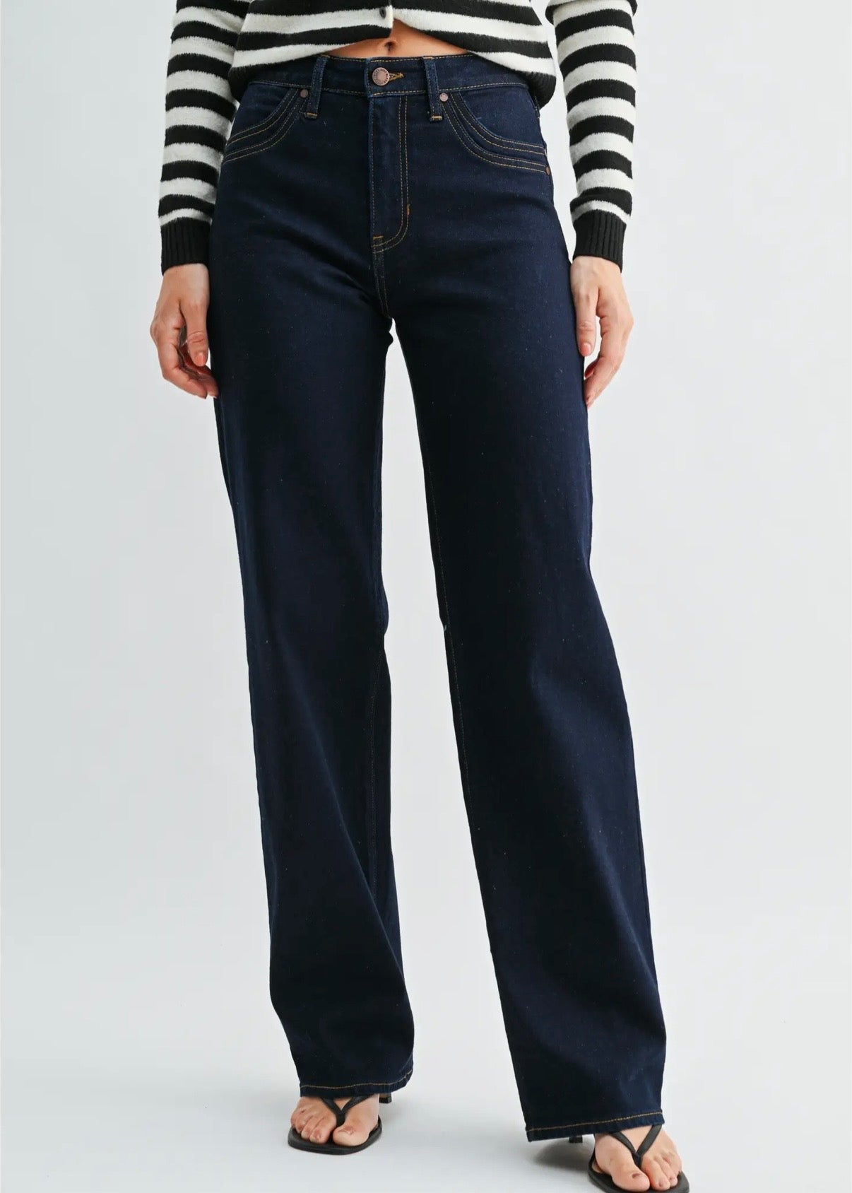 Double Pocket Full Length Wide Leg