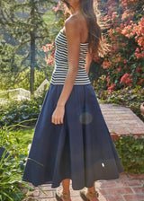 Aline Stripe Tube Top