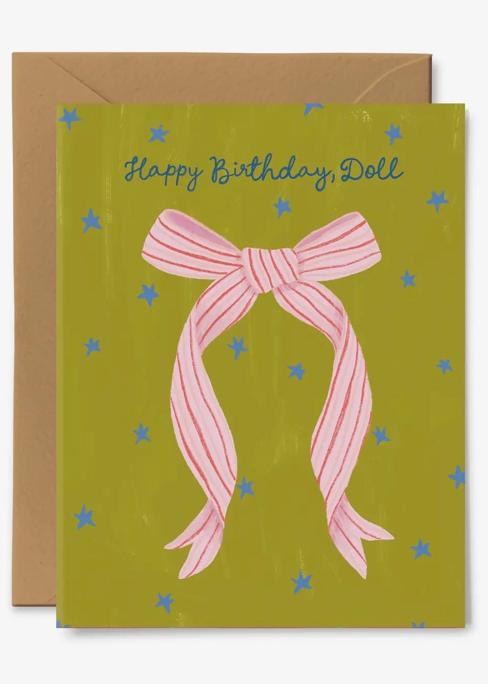 Happy Birthday, Doll Card