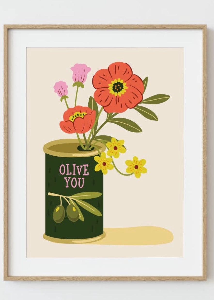 Olive You Paint by Numbers Kit