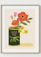 Olive You Paint by Numbers Kit