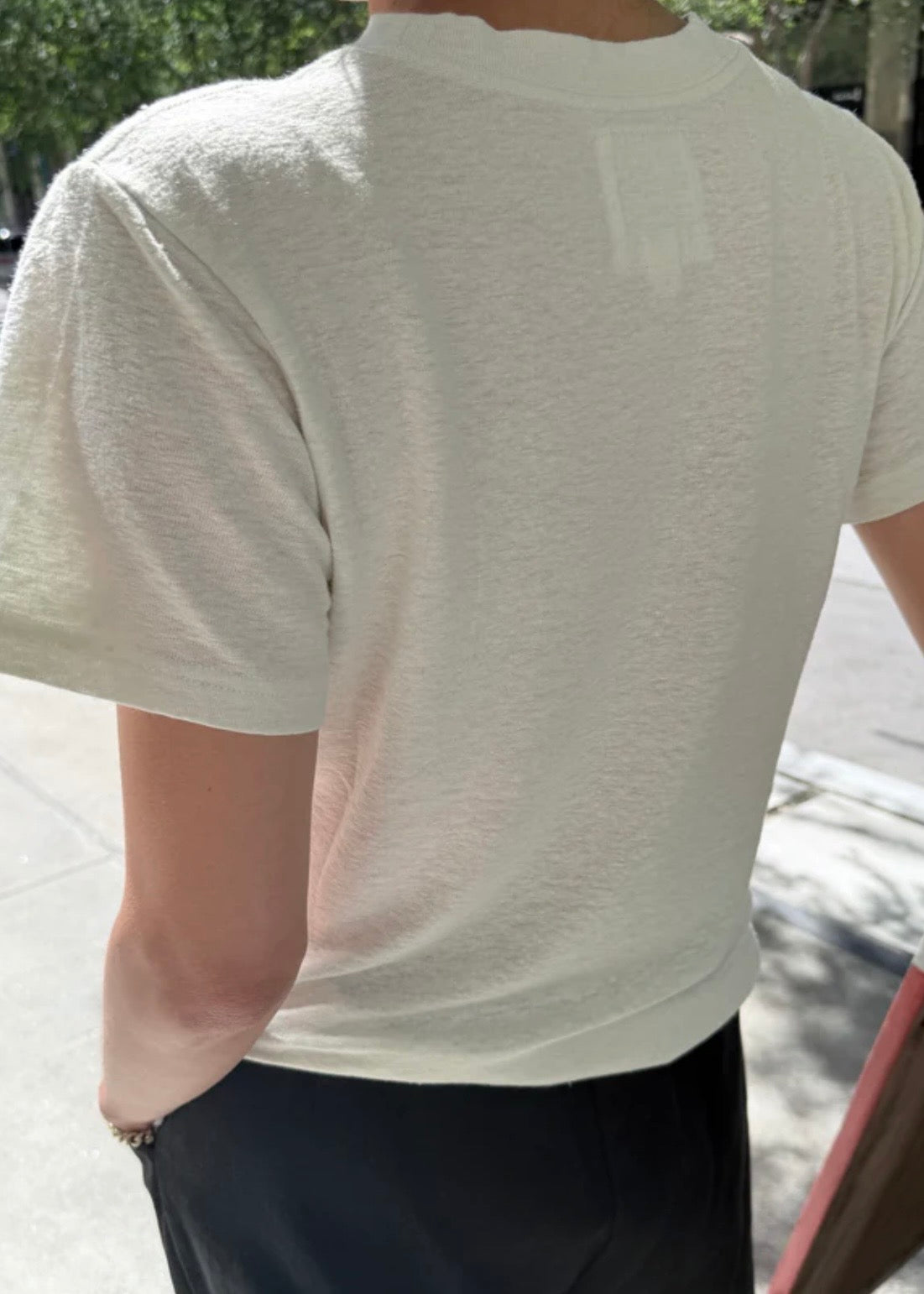 Bo Linen Blend Tee