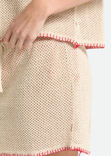 Mini Crochet Skirt
