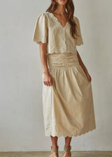 Tuscany Embroidered Top