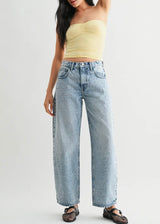 Light Wash Barrel Jean