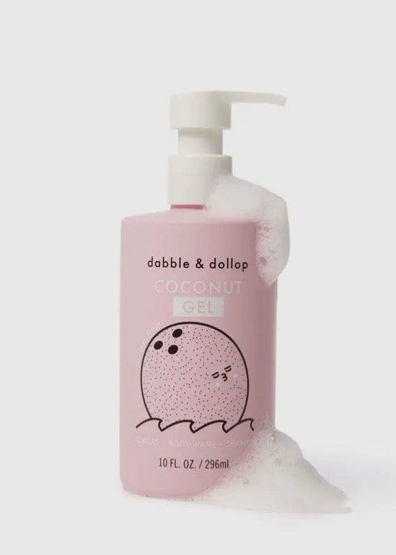 Coconut Foaming Bubble Bath, Body Wash & Shampoo