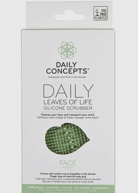 Daily Leaves of Life Facial Silicone Scrubber