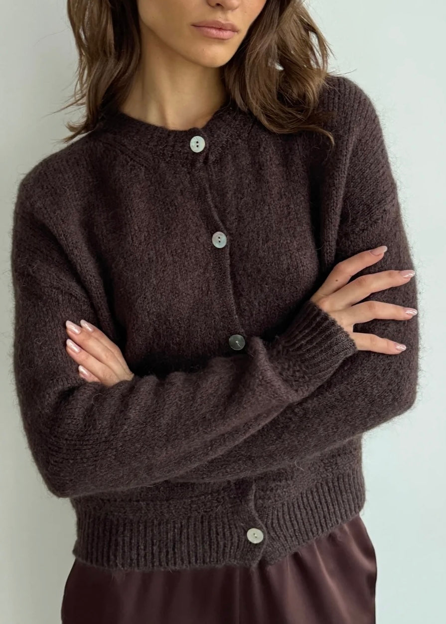 Reyna Soft Alpaca Cardigan