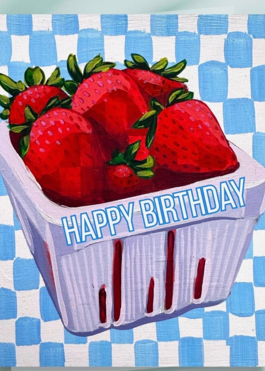 Strawberries Card