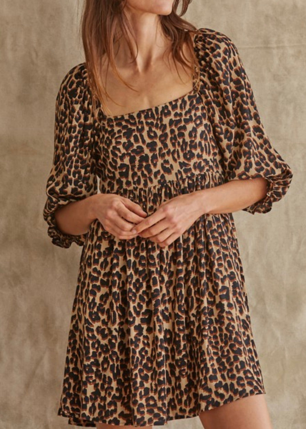 Wild Child Leopard Dress