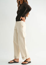 Double Button Hem Barrel