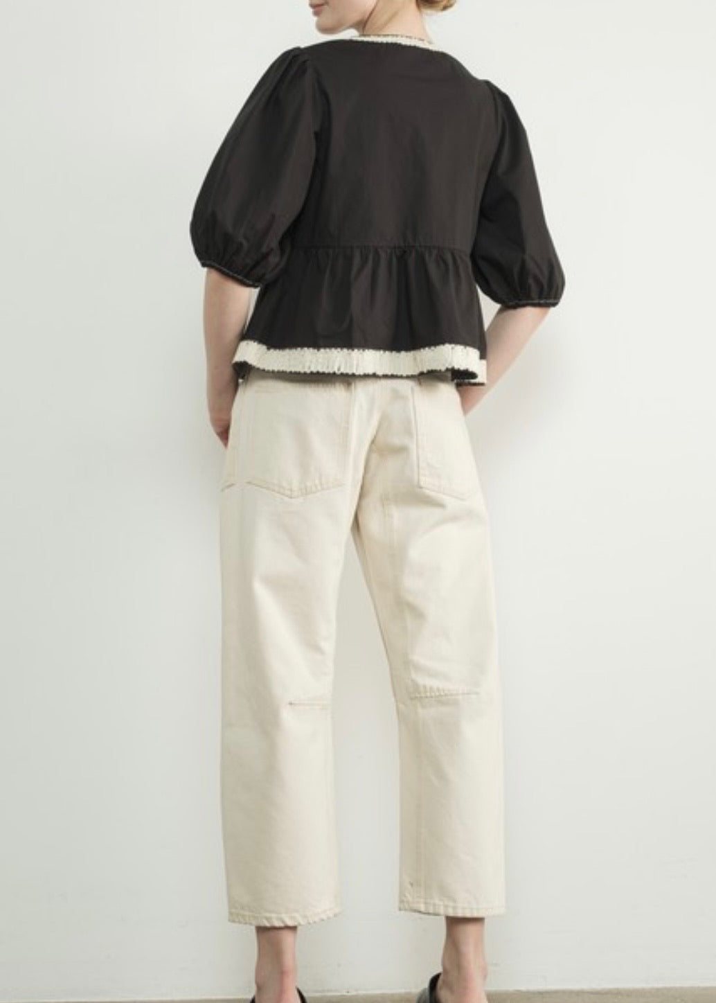 Danny Barrel Pants with Drawstring