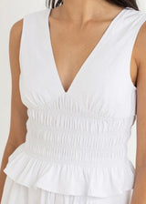 Carlo Smocked Top