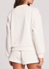 Long Sleeve Ecru Pullover