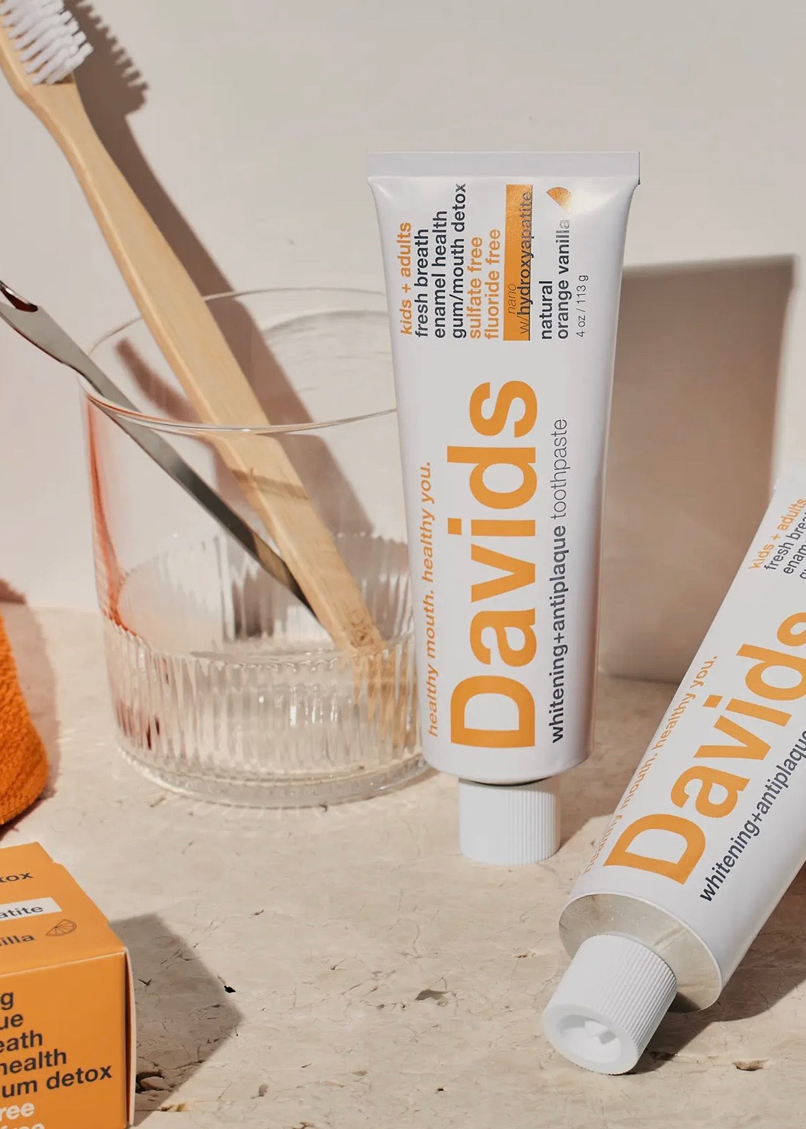 Davids Nano-Hydroxyapatite / Orange Vanilla