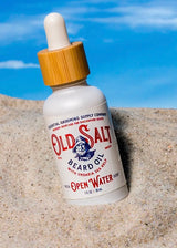 Beard Oil-Open Waters (Oakmoss + Amber) w/ Undaria Sea Kelp