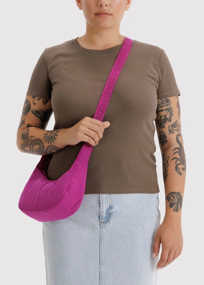 Small Nylon Crescent Bag