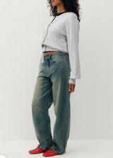 Pullover Two-Way Cardigan