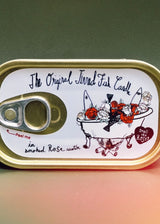 Tinned Fish Candle Smoked Rose Candle