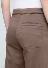 No Sweat Wide Leg Pant in Canteen