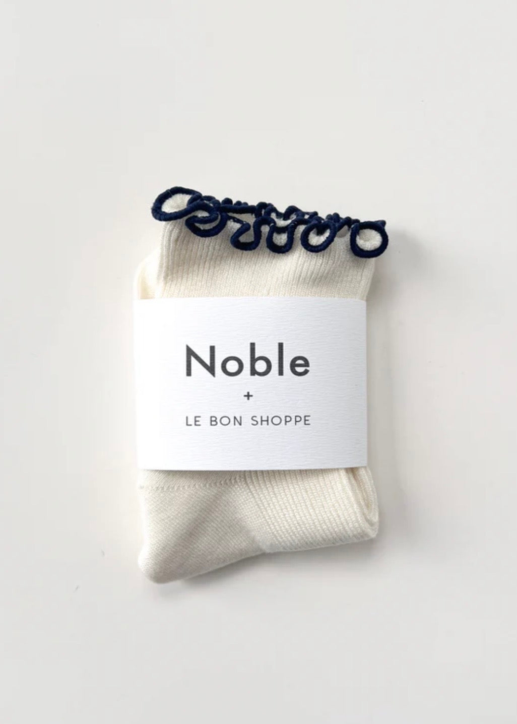 The Petite Ruffled Modal Sock