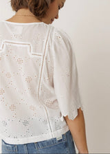 Lace Detail Blouse