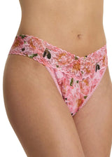 Printed Signature Lace® Thong