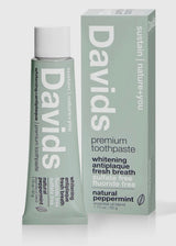 Davids Travel Size Toothpaste / Peppermint