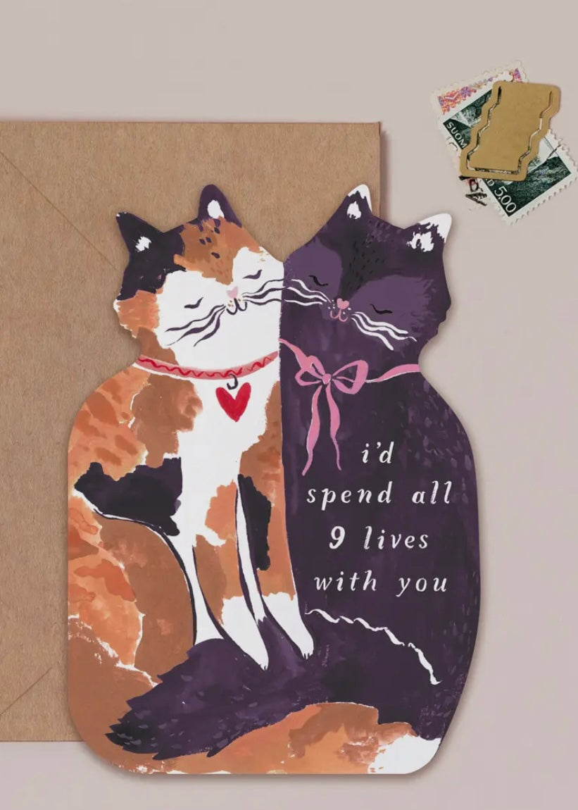 Nine Lives Cats Cards