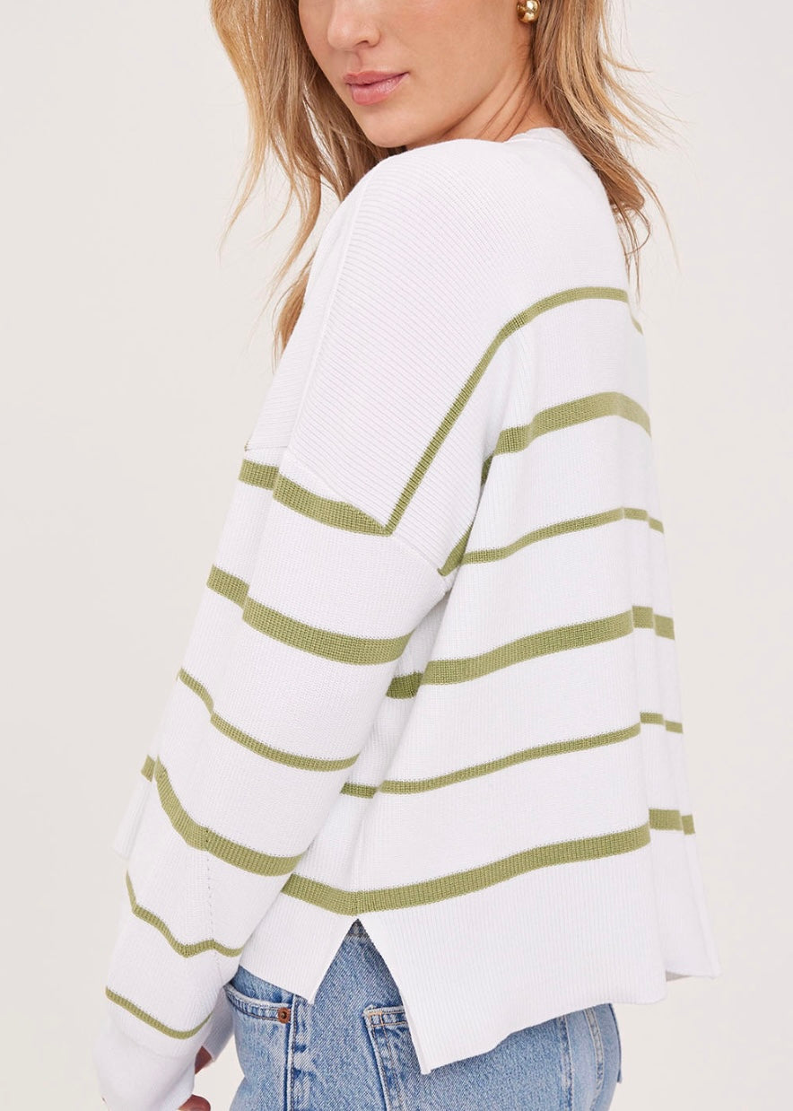 Echo Stripe Pullover