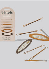 Metal Cloud Pins & Snap Clips 8pc Set