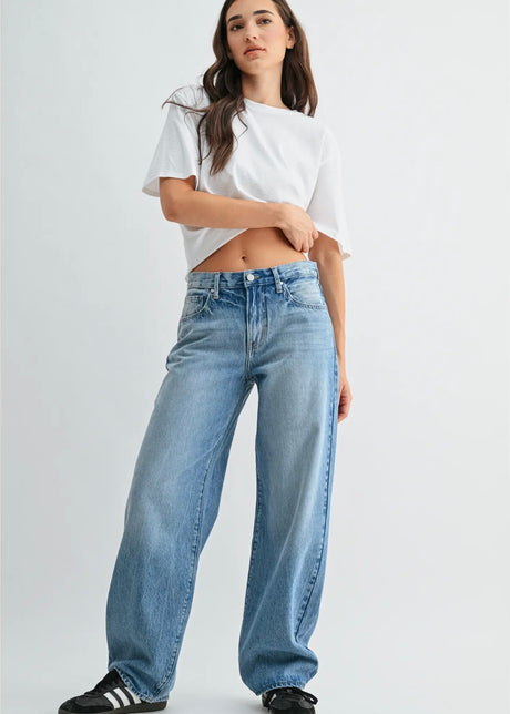 Baggy Dad Jean Light Denim