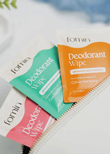 Acidified Deodorant Wipes - Pack of 5