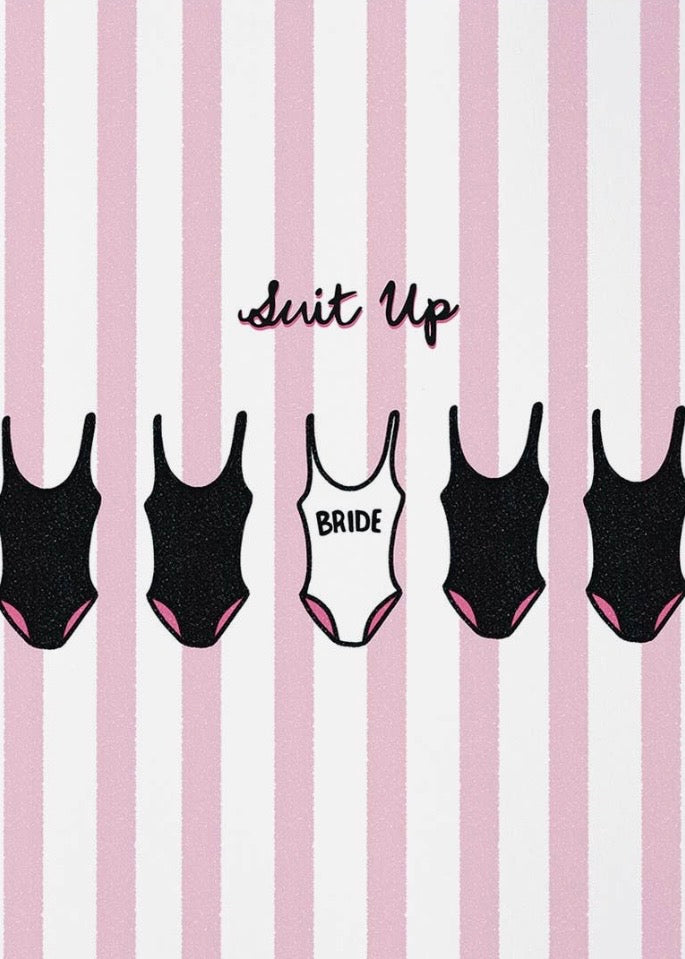 Bride Suit Up Card