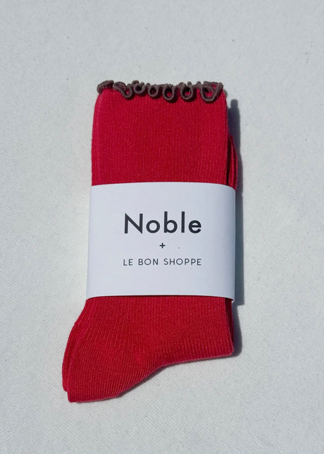 Ruffle Modal Socks