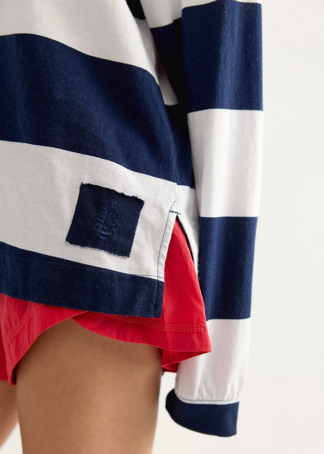 Stripe Hustle Layering Tee