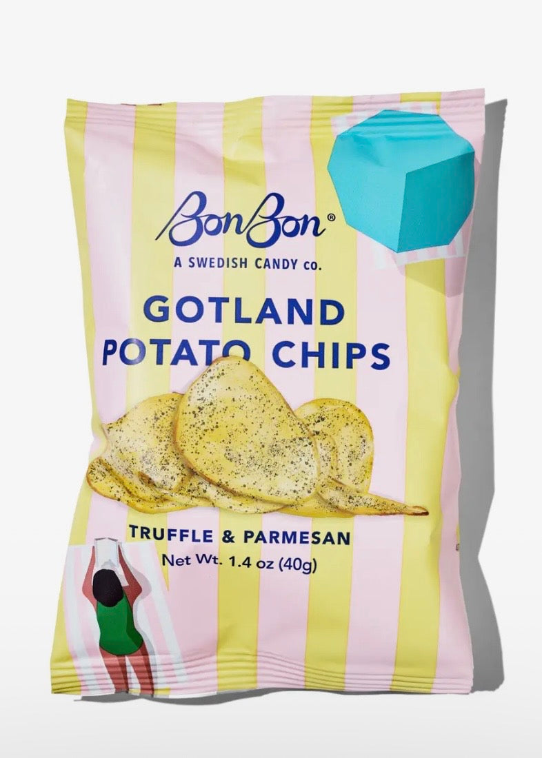 Bonbon's Truffle and Parmesan Potato Chips
