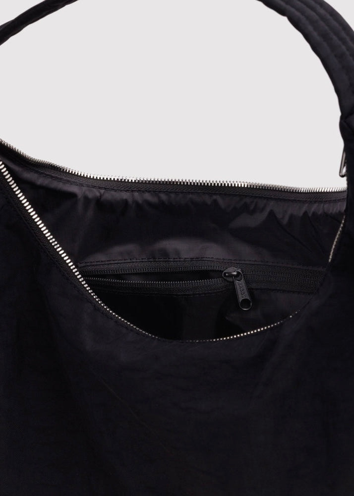 Nylon Shoulder Bag - Studs