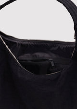 Nylon Shoulder Bag - Studs